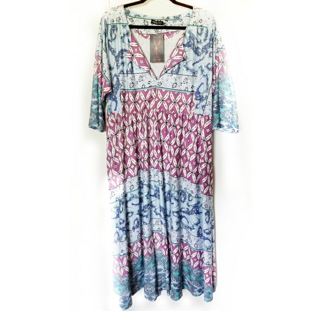 Reborn Empire Waist Boho Summer Dress